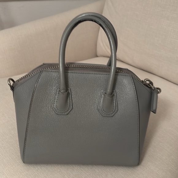 Givenchy Mini Antigona in Pearl Gray - Picture 12 of 15